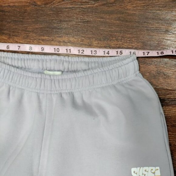 Suspicious Antwerp Lavender Sweatpants Retro Athleisure Oversized Y2K Women's L - Picture 10 of 11